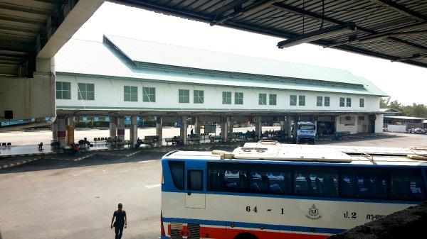 Southern Bangkok Bus Terminal (Sai Tai Mai) - Bus platform